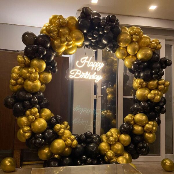 Golden Noir Radiance