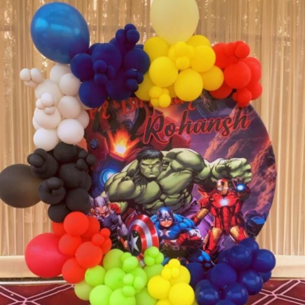 Avengers Balloon Burst